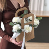 ЦВЕТОЧНАЯ СУМОЧКА С ДИАНТУСАМИ